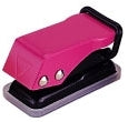 Metal single hole punch with round handle 883