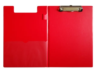 PVC Foldover Clipboard with Wire Clip PVF-182